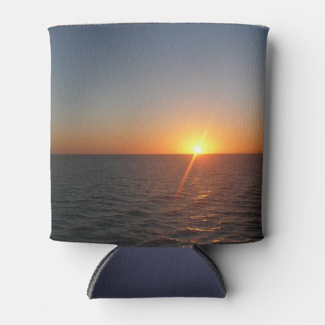 Sonnenaufgang auf Sea III Ocean Horizon Seascape Dosenkühler (Vorderseite)