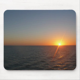 Sonnenaufgang auf Sea III Ocean Horizon Seascape Mousepad