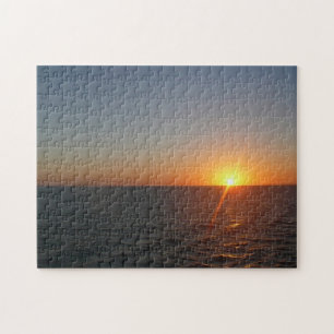 Sonnenaufgang auf Sea III Ocean Horizon Seascape Puzzle
