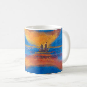 Sonnenaufgang auf See Emil Nolde Kaffeetasse