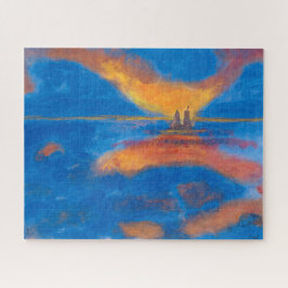 Sonnenaufgang auf See | Emil Nolde | Puzzle