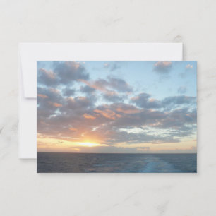 Sonnenaufgang auf See I Pastel Seascape