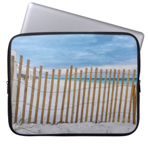 Sonnenaufgang aus Holz - Sonnenschirm Laptopschutzhülle