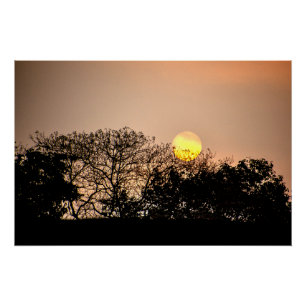 Sonnenaufgang bei Angkor Wat Kambodscha – Kunstpos Poster