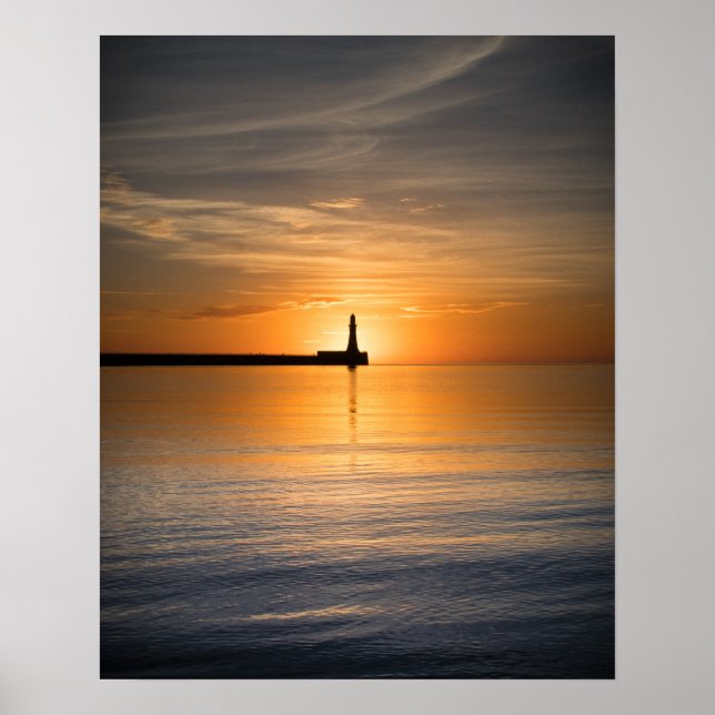 Sonnenaufgang bei Roker Poster/Print Poster (Vorne)