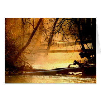 Sonnenaufgang beim Huffman See u. Mad River
