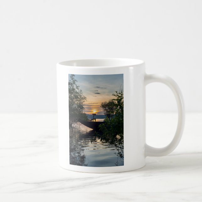 Sonnenaufgang des Fischereibootes Kaffeetasse (Rechts)
