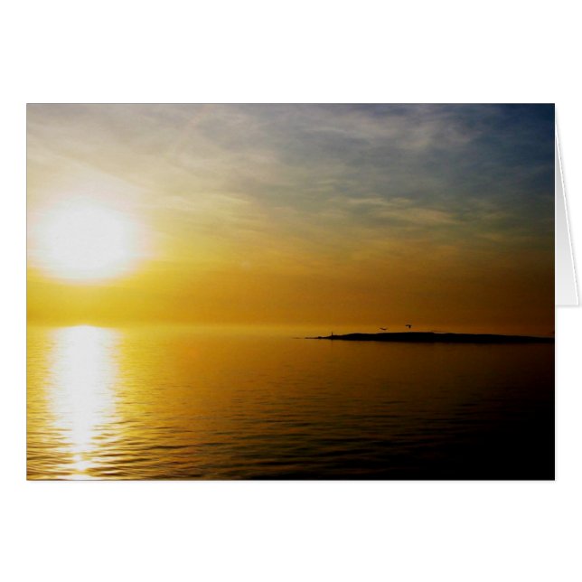 Sonnenaufgang des Salinen Meeres (Vorderseite (Horizontal))