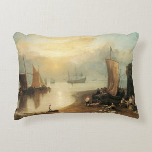 Sonnenaufgang durch Dunst von Joseph Turner Zierkissen