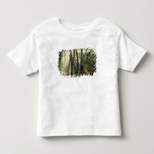Sonnenaufgang durch Eichen- und Hickorywald, Kleinkind T-shirt