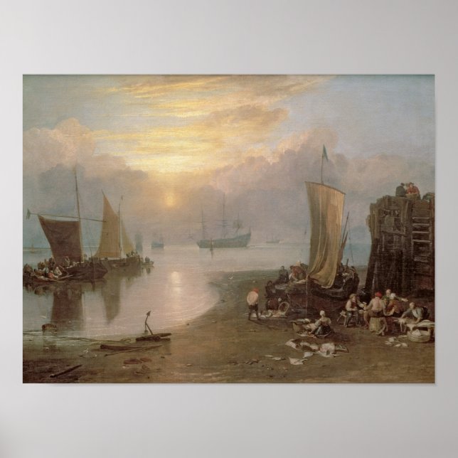 Sonnenaufgang durch Vapor Poster (Vorne)