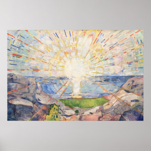 Sonnenaufgang, Edvard Munch's Solenintro Poster