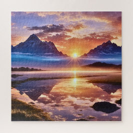 Sonnenaufgang ein neuer Anfängertag Puzzle