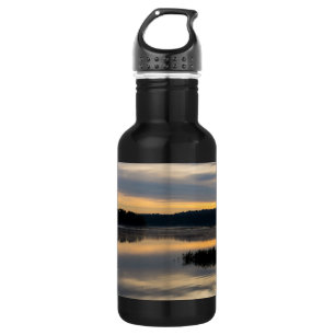 Sonnenaufgang Glanz Edelstahl Wasserflasche