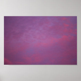 Sonnenaufgang Himmel, Ohio Poster