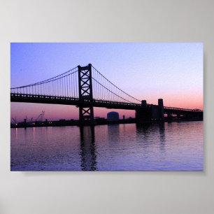 Sonnenaufgang im Delaware Poster