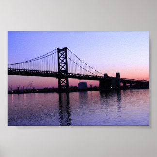 Sonnenaufgang im Delaware Poster