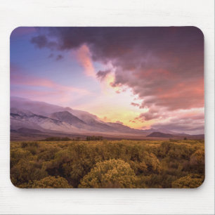 Sonnenaufgang im Owens Valley Mousepad