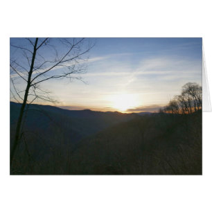 Sonnenaufgang im Smoky-Gebirge
