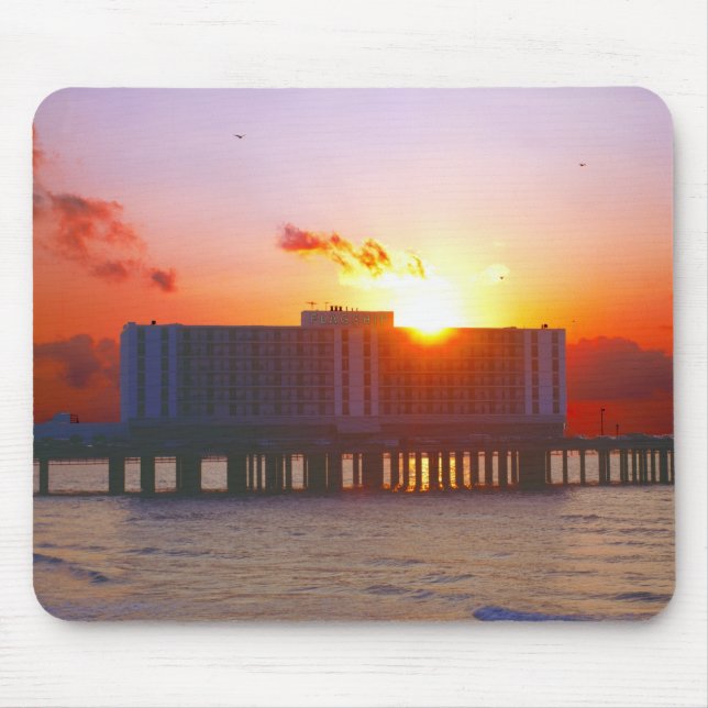 Sonnenaufgang im Vorzeigehotel Mousepad (Vorne)