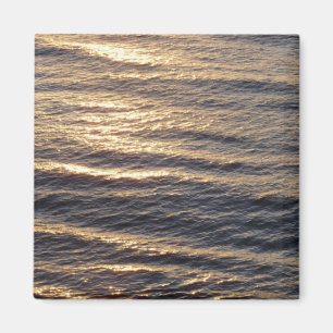 Sonnenaufgang in den Meeresgewässern - Fotografie Magnet