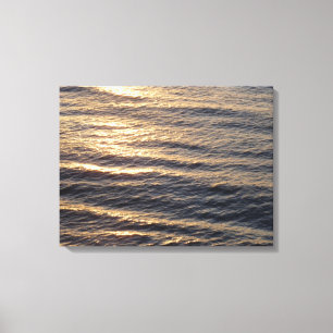 Sonnenaufgang in den Ozeangewässern Leinwanddruck