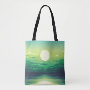 Sonnenaufgang in der Meeresillustration Bekleidung