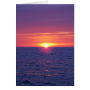 Sonnenaufgang in der Mitte