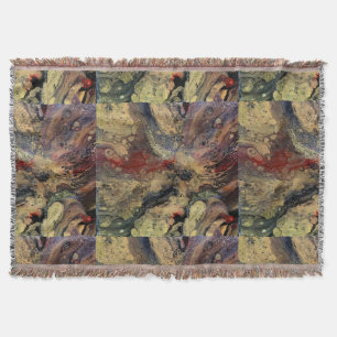 Sonnenaufgang in der Wüstenmalerei in Sandtönen Decke