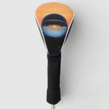 Sonnenaufgang in einer Ball Golf Head Cover