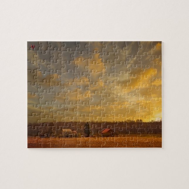 Sonnenaufgang in Ohio Puzzle (Horizontal)