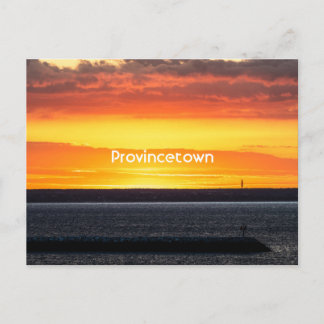 Sonnenaufgang in Provincetown Postkarte