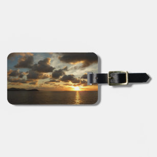 Sonnenaufgang in St. Thomas I. US-Jungfrau Gepäckanhänger