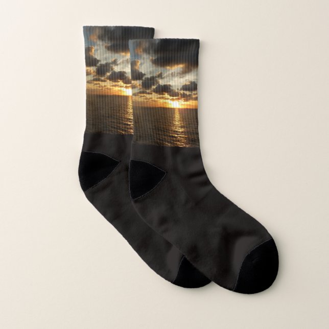 Sonnenaufgang in St. Thomas I. US-Jungfrau Socken (Paar)