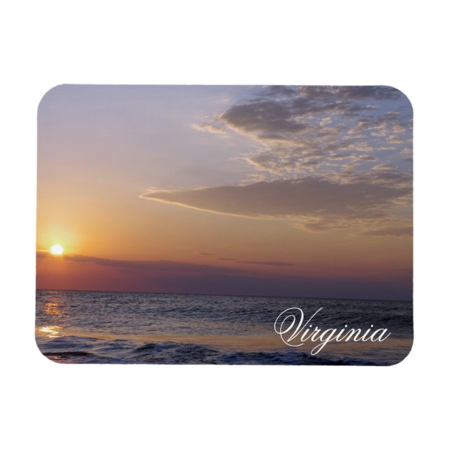 Sonnenaufgang in Virginia Magnet (Horizontal)