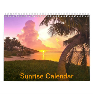 Sonnenaufgang-Kalender Kalender