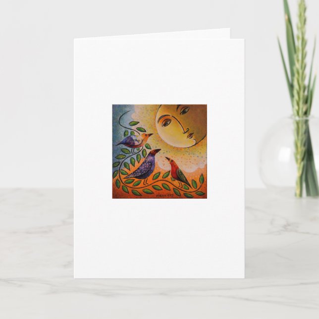 Sonnenaufgang Karte (Vorderseite)