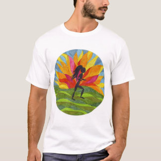 Sonnenaufgang-Läufer T-Shirt