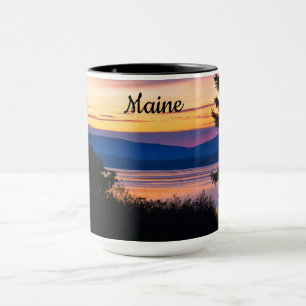 Sonnenaufgang-Maine-Kaffee-Tasse Tasse