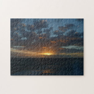Sonnenaufgang Meer II Meer Seascape Puzzle