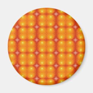 Sonnenaufgang-Mosaik-Magnet Magnet