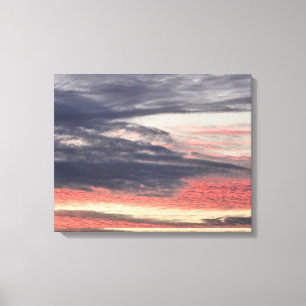 Sonnenaufgang nach dem Sturm Leinwanddruck