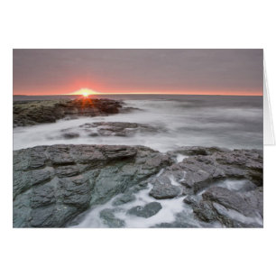 Sonnenaufgang nahe dem Brenton Point State Park am