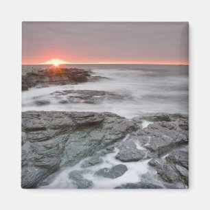Sonnenaufgang nahe dem Brenton Point State Park am Magnet