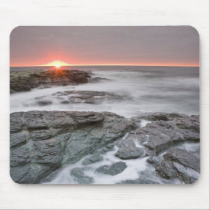 Sonnenaufgang nahe dem Brenton Point State Park am Mousepad