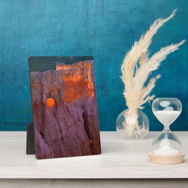 Sonnenaufgang | Nationalpark Bryce Canyon Fotoplatte (Seite)