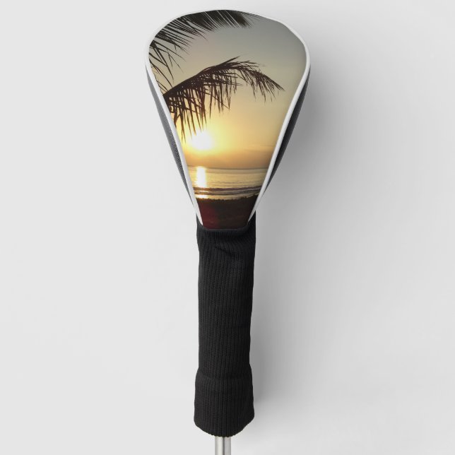 Sonnenaufgang, Neukaledonien Golf Headcover (Vorderseite)