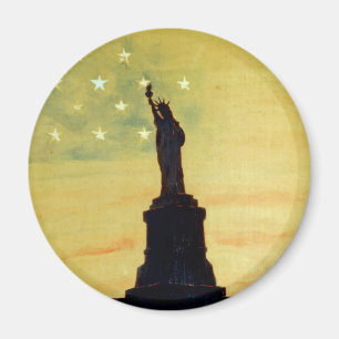 Sonnenaufgang oder Sonnenuntergang Anleihe zur Fre Magnet