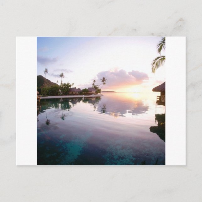 Sonnenaufgang Palmilla Küste Cabo San Lucas Mexiko Postkarte (Vorderseite)