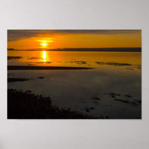 Sonnenaufgang, Penobscot Bay, Maine Poster